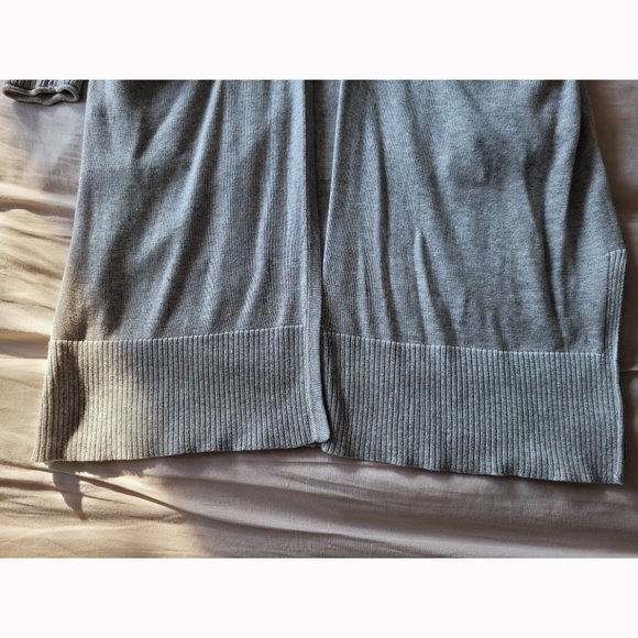 J. Crew Grey Lightweight Long Cardigan (XXS) - Picture 8 of 10